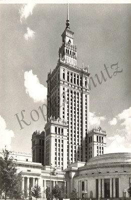 PK - Warschau - Warszawa - Pałac Kultury i Nauki - Polen - Polska ~1967 Potsdam