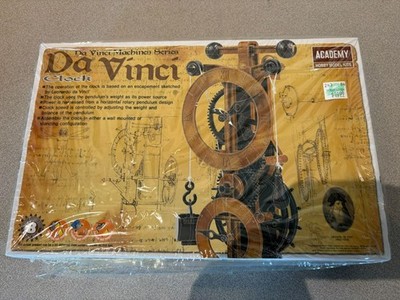 Academy Da Vinci Series 8 Clock Model Kit 18150 NIOB Hobby Model Kit