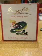 Harry Potter Audio Book Chamber of Secrets J.K. Rowling Audio CD Stephen Fry.