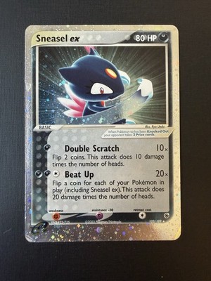 Sneasel ex 103/109 Ruby and Sapphire Holo