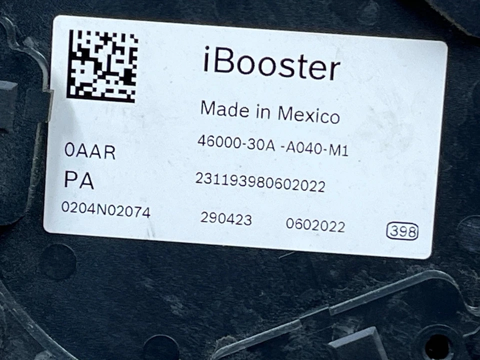 23-25 HONDA ACCORD BRAKE BOOSTER PUMP MASTER CYLINDER RESONATOR ASSEMBLY OEM - Image 3 of 4