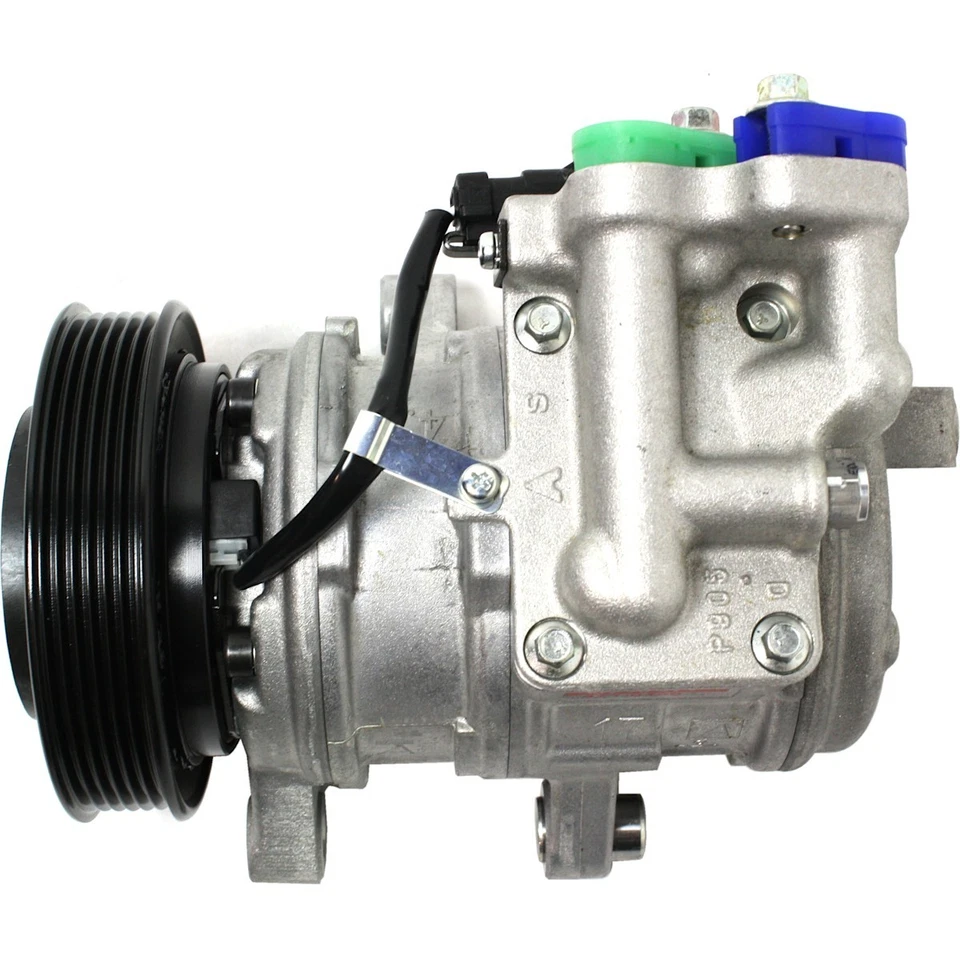 Compresor de aire acondicionado Denso 471-0400 con embrague para Jeep Grand Cherokee Wrangler Foto 4 de 4