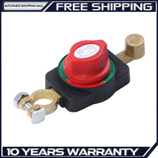 12-48V Battery Power Cut Master Switch Disconnect Isolator On-Off Marine Car RV