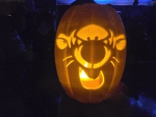 Halloween 3D printed Tigger pumpkin W/LED you get all 3  