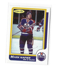 1986-87 O-Pee-Chee #183 Mark Napier NMMT