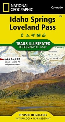 Idaho SpringsLoveland Pass by National Geographic Maps 9781566952491