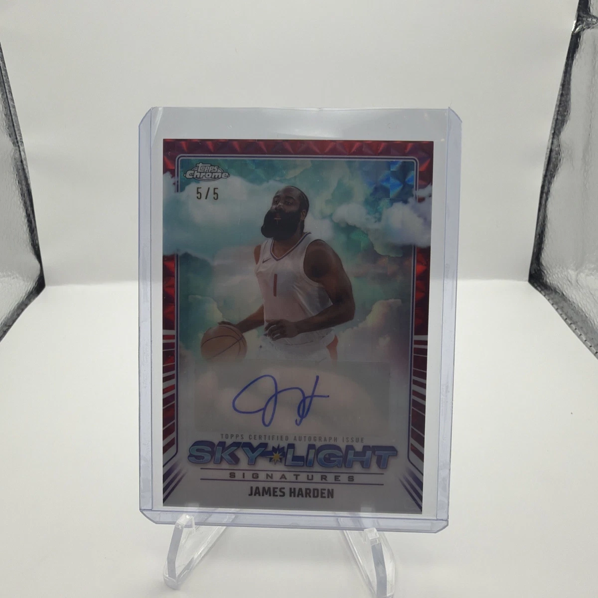 Topps James Harden Basketball Sports Trading Card Singles for sale