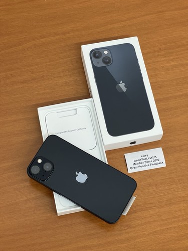 NEW BOXED Apple iPhone 13 128GB Midnight 5G Unlocked - March 2026 Warranty UK - 第 3/10 張圖片