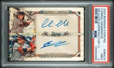 2024 Bowman Sterling Corbin Carrol Gunnar Henderson SUPERFRACTOR AUTO 1/1 PSA 9