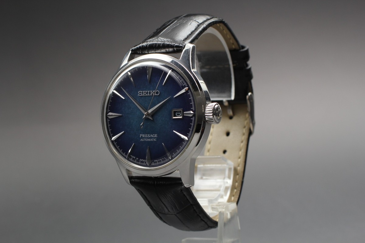 Near MINT] Seiko Presage Limited Edition 4R35-02E0 SARY085 Blue AT