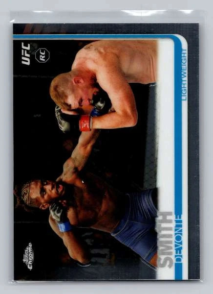 Devonte Smith Refractor 68 2019 Topps Chrome UFC Refractor NM  TCG