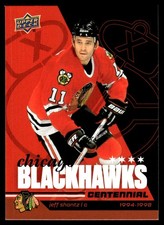 2025-26 UPPER DECK CENTENNIAL CHICAGO BLACKHAWKS BRONZE JEFF SHANTZ #15