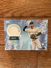 2023 Topps Holiday Mega Baseball Ezequiel Tovar Relic #RC-ET NM-M