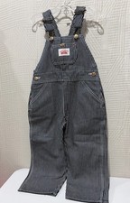 Round House Conductor Overalls Size 4 T New 12  Waist, 14.5 Inseam