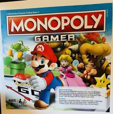 Monopoly Gamer Edition Board Game Nintendo Super Mario 2017 Hasbro