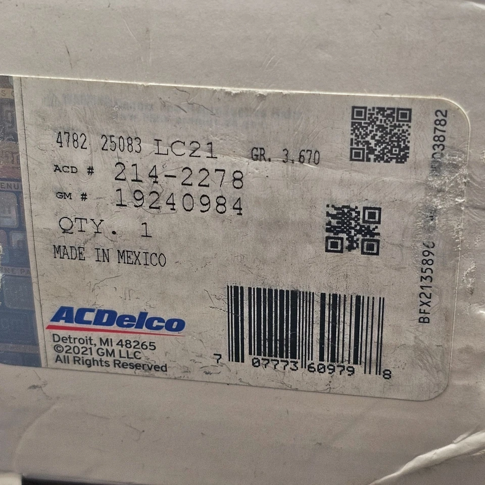 ACDelco 214-2278 19240984: Válvula EGR para 95-00 Chevrolet C2500 C3500 K2500 K3500 Foto 3 de 4