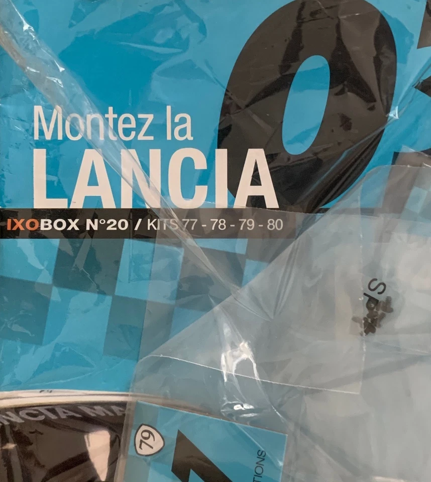Montez la Lancia 037 Box 20 numéro 77, 78, 79 et 80 au  1/8 Ixo collections - Photo 2/2