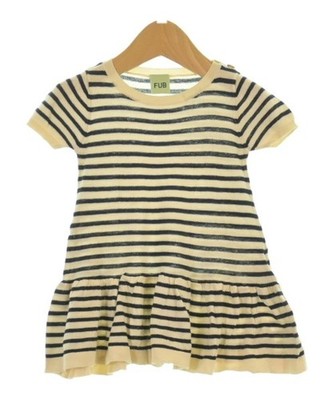 FUB Dresses (Other) BeigexNavy(Border) 74(6M) 2200593084052