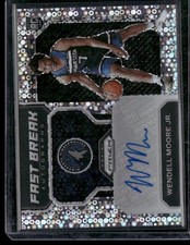 2022-23 Panini Prizm #FBR-WMJ Wendell Moore Jr. Fast Break Rookie Autographs