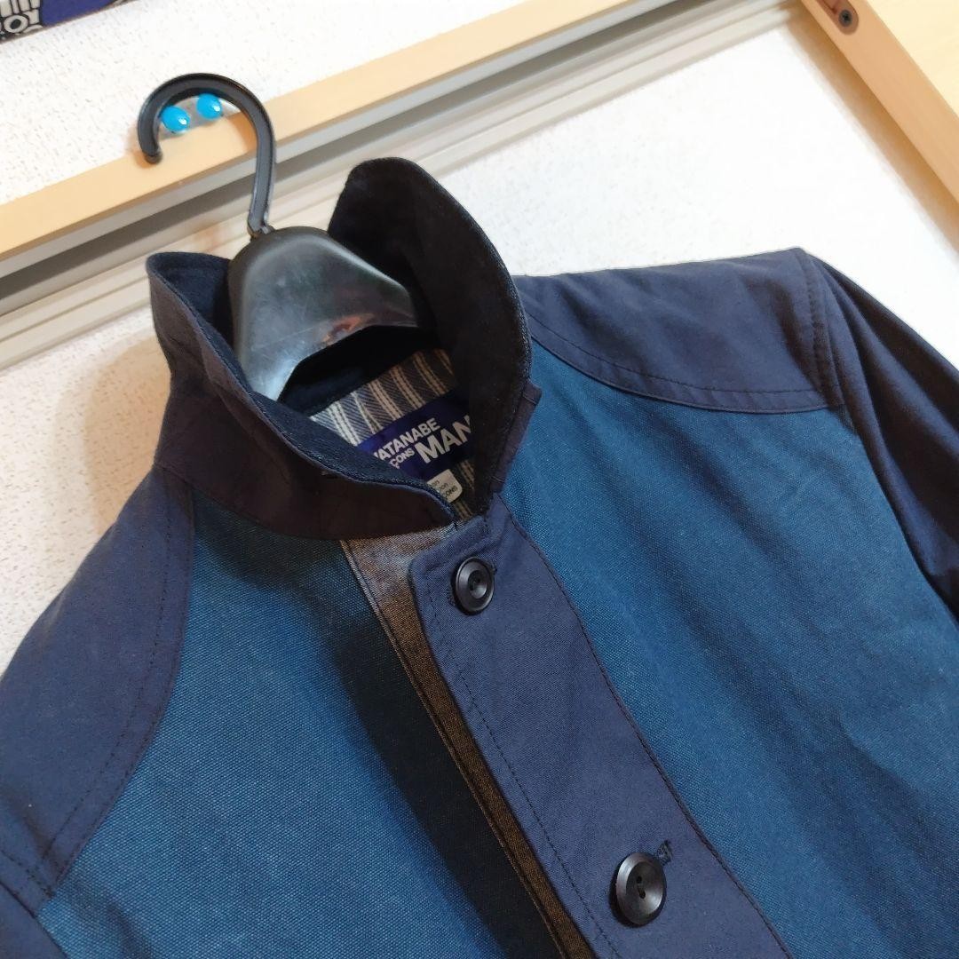 Junya Watanabe Man Patchwork Coat Comme Des Garco… - image 8