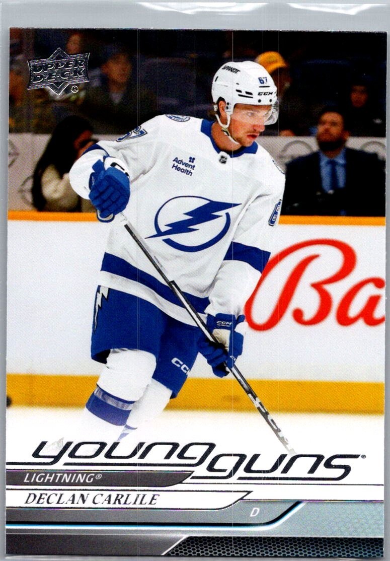 2024-25 Upper Deck Series 2 - Young Guns Declan Carlile #467 (RC)