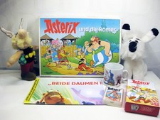 Asterix & Obelix Sammlung: Plüschfiguren + Spiel + Quartett + Kartenspiel +Tasse