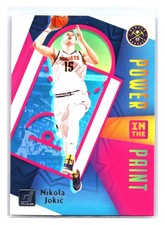 2020-21 Donruss #2 Nikola Jokic Power in the Paint Denver Nuggets