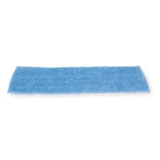 Rubbermaid Commercial Fgq40920bl00 18 In L Flat Mop Pad, 0.75 Oz Dry Wt,