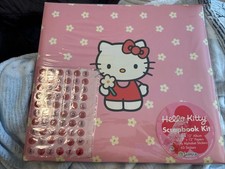 Vintage 2007 Hello Kitty Scrapbook Kit 12  x12  Papers/Stickers See Details 3-26