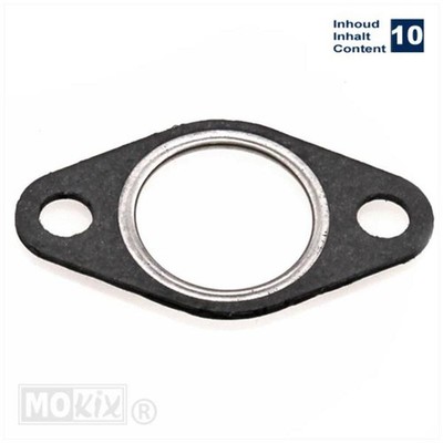 Krümmerdichtung 22mm (TOMOS/PUCH, mit Ring, 10 Stück) Auspuffdichtung Satz