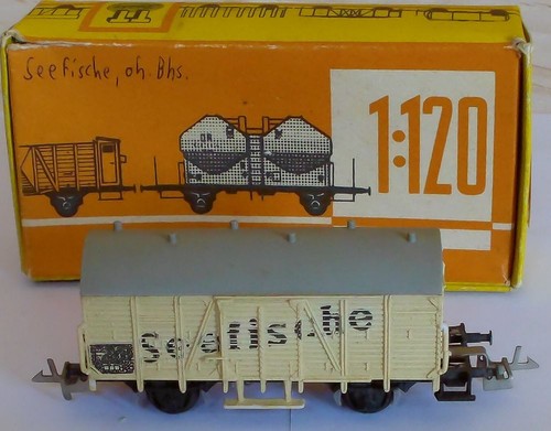 2achsiger Seefische-Kühlwagen der DR für TT (TT-3205) | Zustand: Gebraucht