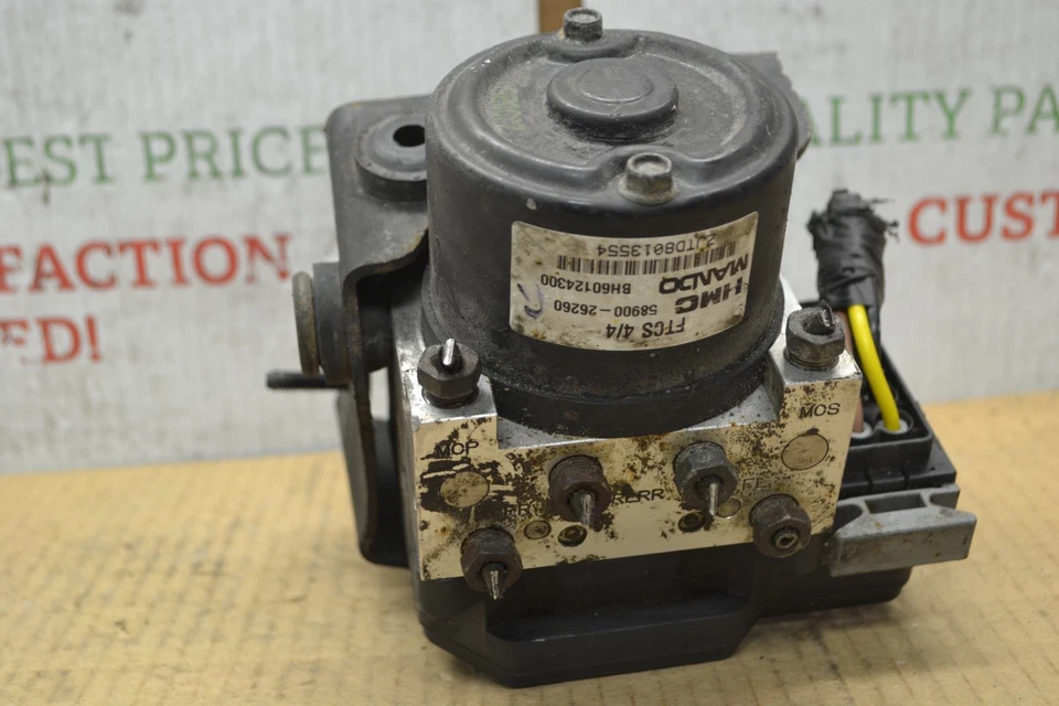 Hyundai Santa Fe 2005-2006 ABS control de bomba OEM 5890026260 módulo 107-11B7 Foto 3 de 4