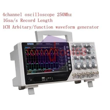 Hantek DSO4254C Digital Storage Oscilloscope 64K 4CH 250MHz signal source NEW