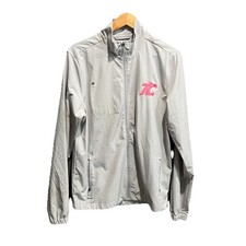 Vuori Gray Venture Track Full Zip Men's Activewear Jacket Size Medium