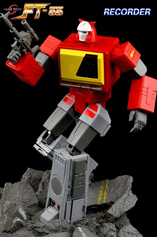 New FansToys FT55 FT-55 RECORDER MP G1 BLASTER Action Figure Gift - Image 3 of 4