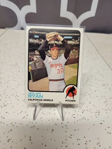 1973 Topps Nolan Ryan#220-California Angels HOF Legend Vintage Baseball Card🐐🔥