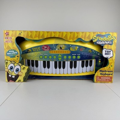 SpongeBob Schwammkopf elektronisches Keyboard Nickelodeon Kinder Musik Spielzeug Klavier