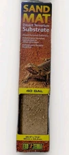 EXO TERRA SAND MAT - 40 GALLON - DESERT TERRARIUM SUBSTRATE - 35.5 x 17.5 IN