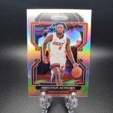 2021-22 Panini Prizm Silver Basketball Precious Achiuwa #39 Toronto Raptors