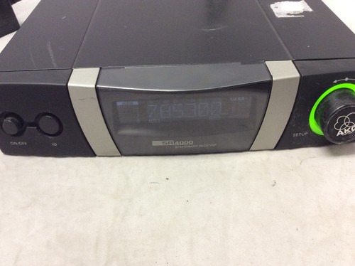 AKG SR4000 RF Band IV-A 650,0-680,0 MHz Alimentatore microfono wireless - Foto 5 di 7