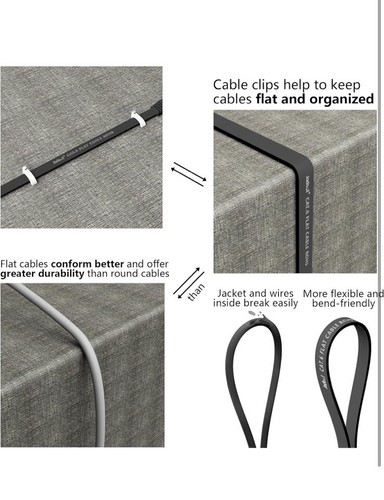 Cat 6 Ethernet Cable 30 ft Outdoor Indoor 10Gbps Support Cat8 Cat7 Network Slim - 第 5/6 張圖片