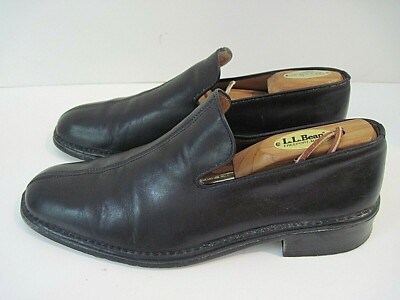 John Varvatos Hand Made in Italy Black Leather Oxford Loafers Mens Size 8.5 JOHN VARVATOS HAND MADE IN ITALY BLACK LEATHER LOAFERS MEN main image 3