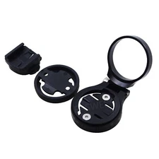 Alloy Bike Stem Extension Computer Mount Holder For GARMIN Bryton GPS CATEYE JE