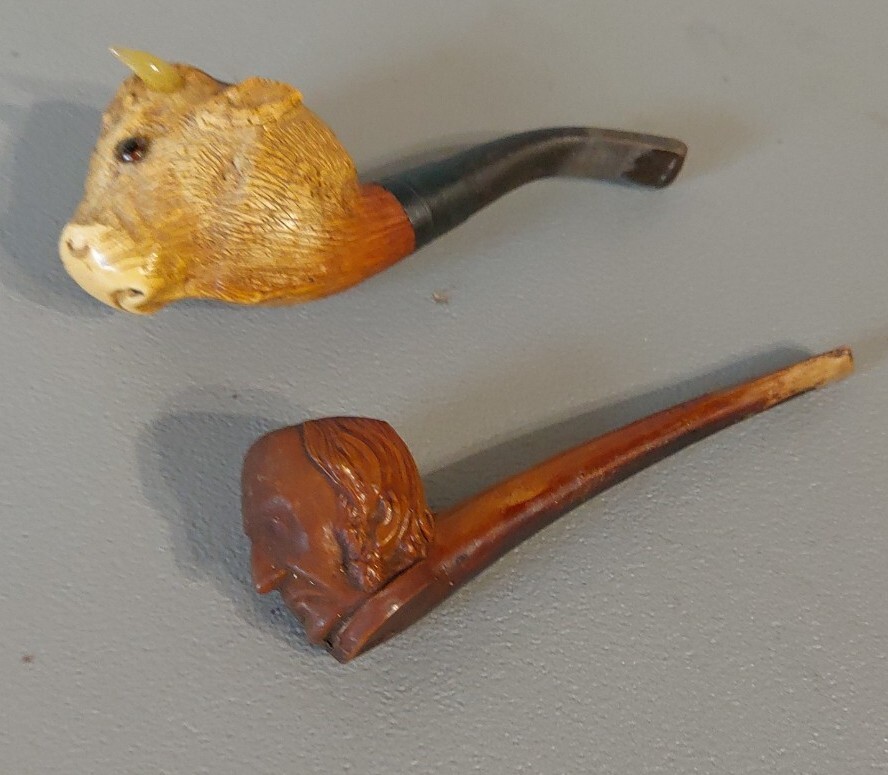 Job Lot Of 14 Vintage Tobacco Pipes Various Designs eBay