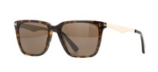 Tom Ford GARRETT FT 0862 Dark Havana Gold/Brown 52E Sunglasses