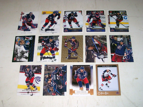 Columbus Blue Jackets 28 card lot 2006 to 2010 Nash Mason - Picture 3 of 3