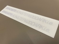 DUCATI MONSTER 620 DARK i.e.  adesivi grafiche fianchetti - side panel - fairing