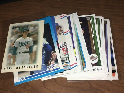 OREL HERSHISER Baseball Card Pick Any Inserts SP NM & Better Dodgers Indians