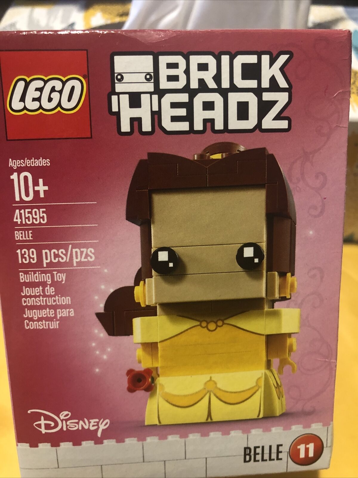 LEGO BrickHeadz Belle 41595 Building Kit Wear Box 673419267243 | eBay