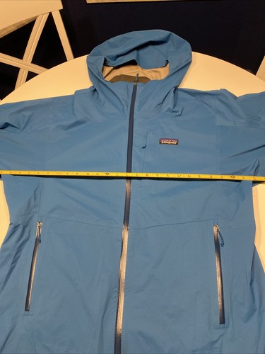 Windsweep Jacket Mens XL~Teal Rain Coat 